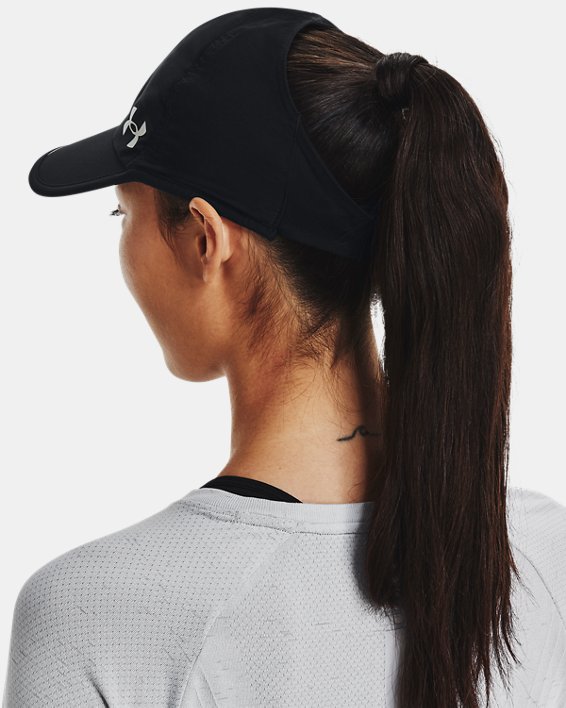 Women's UA Iso-Chill Launch Wrapback Cap in Black image number 2